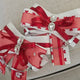 Custom light stick decoration Heart concept, red ribbon