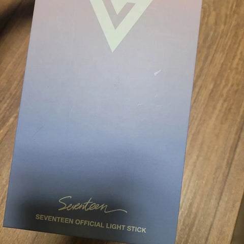 SEVENTEEN light stick Carat Bong (old version, older version, new version) all together for sale.