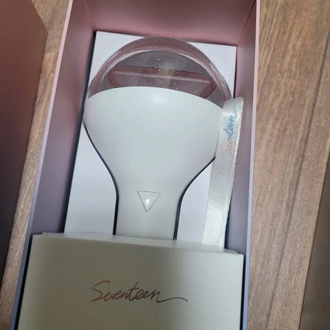 SEVENTEEN light stick Carat Bong (old version, older version, new version) all together for sale.