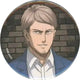 Attack on Titan Jean Kirstein Can Badge Smile Base Collaboration