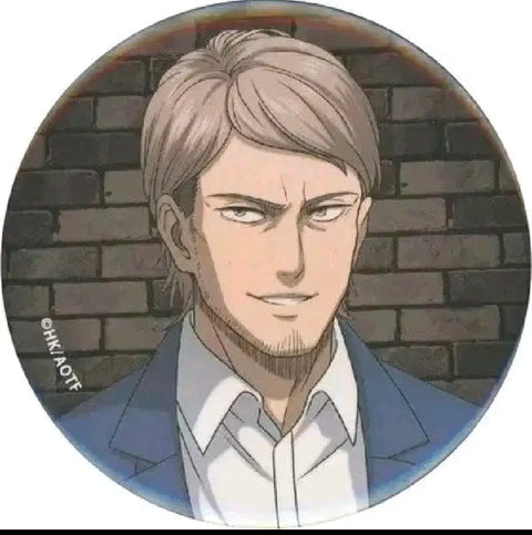 Attack on Titan Jean Kirstein Can Badge Smile Base Collaboration