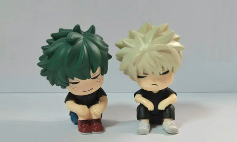 Midoriya & Bakugo Shoulder Tap Gacha Set