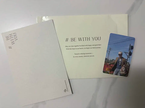 2025 Park Bo-gum Fan Meeting BE WITH YOU Day 2 Admission Kit