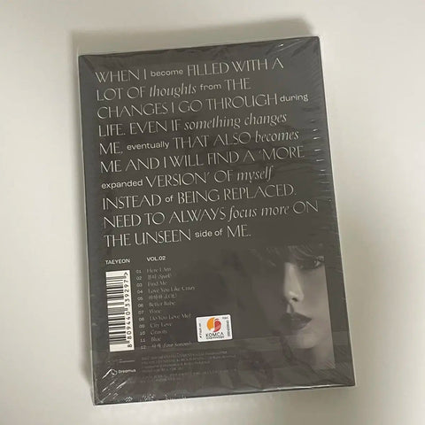 Album thứ 2 của Taeyeon Spark Purpose White chưa mở