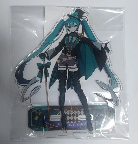 Vocaloid Hatsune Miku Enjoy Osaka Black Circus Acrylic Stand Unopened