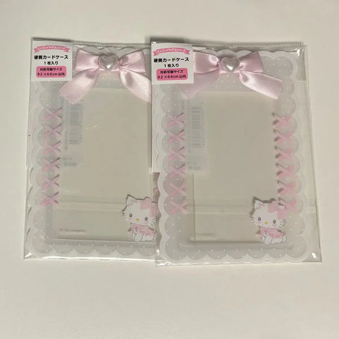 Sanrio Ribbon Toploader Charmmykitty Photocard Holder