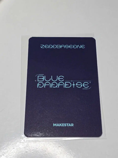 BLUE PARADISE Makestar Lucky Draw Ricky Photocard