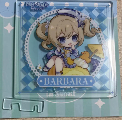 Genshin Cafe Barbara Acrylic Stand