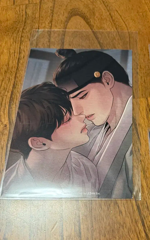 Lezhin AB Arpak popup Yaehwa-tiep lucky draw header printed photo