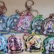Demon Slayer character acrylic keychain/rubber keychain