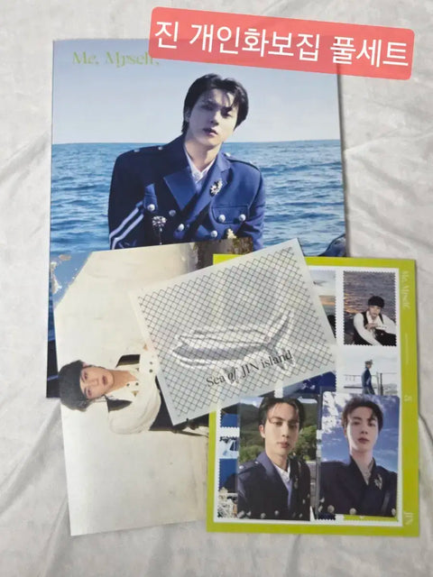 Jin's solo photobook me, myself