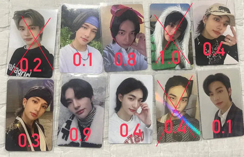 Bán/chuyển nhượng photocard Stray Kids