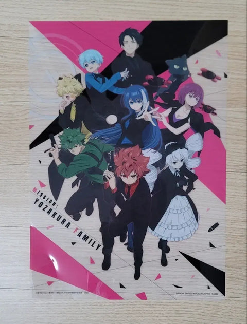 Selling Yozakura Family's Great Mission Operation Clear Poster