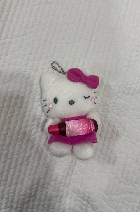 Móc khóa búp bê Hello Kitty Shiseido