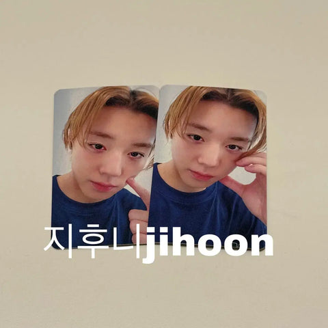 Park Jihoon Jeje Myu Unreleased Photocard Transfer