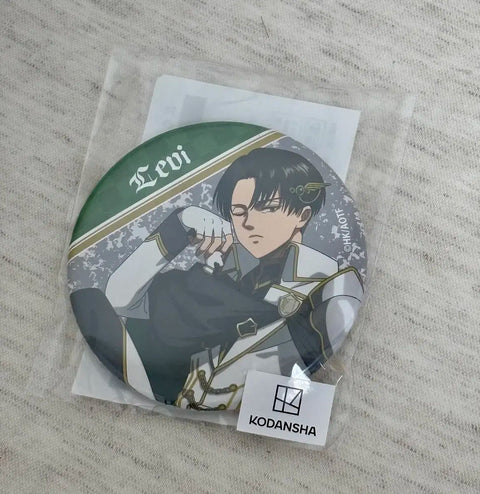 Tấn công Titan Shingeki Kyojin Marukuji Cờ Levi Huy hiệu