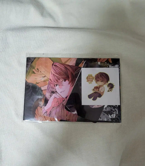 Selling Death Note Yagami Light birthday cafe freebies!