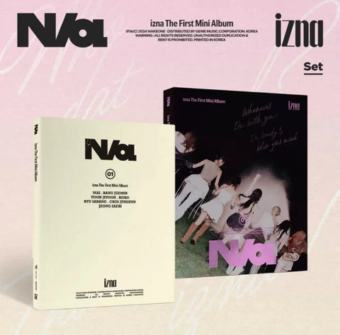Izna Naya Unopened Album Photobook Set Izna From