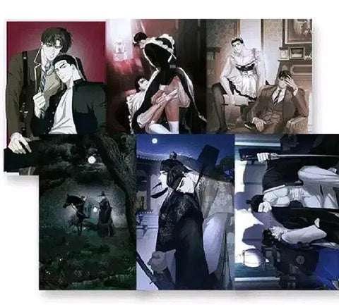 Green Premium: Mongni AU Postcard Set Transfer