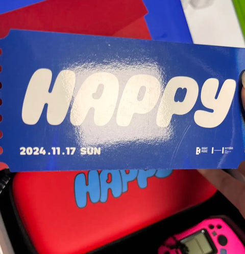 BTS Jin Jangchung Happy Showcase Fan Support Event