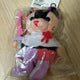 Demon Slayer: Kimetsu no Yaiba Tsuyuri Kanao Bear Nui Plush Jump Shop Official Unopened