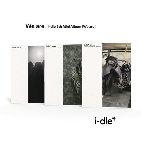 (G)I-DLE unsealed album "We Are" 3-piece set