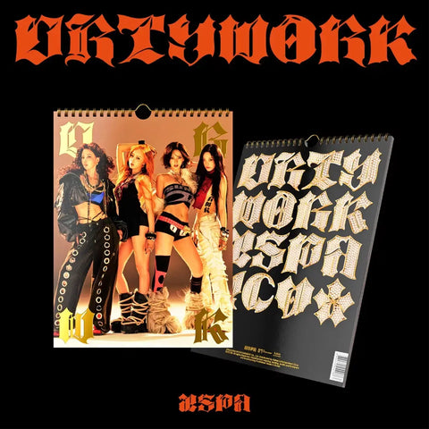 aespa single Dirty Work unopened album
