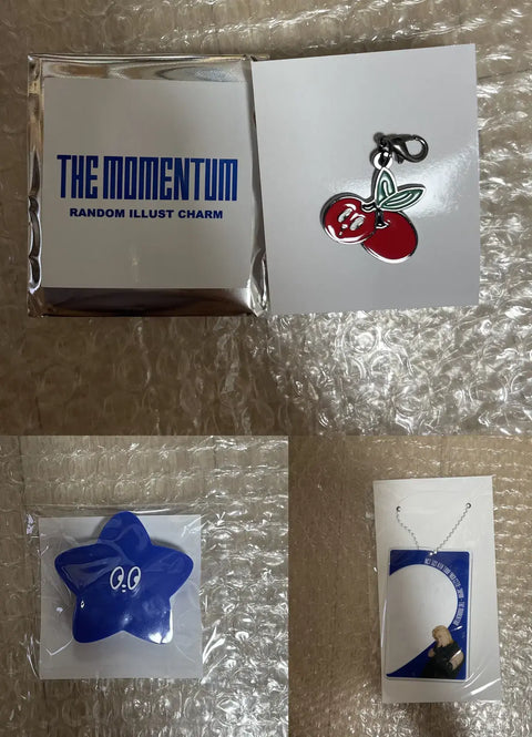 NCT Yuta Momentum Goods Charm Photocard Sleeve Uchiwa Accessory Unopened Bundle