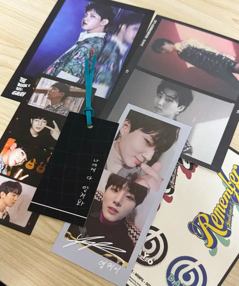 DAY6 postcard bookmark Sungjin Young K Dowoon