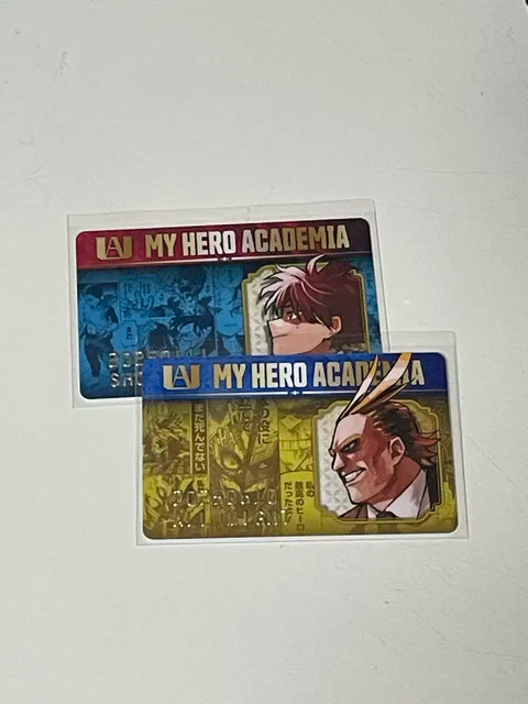 My Hero Academia (HeroAca) Naha Todoroki Shoto All Might Birthday Card
