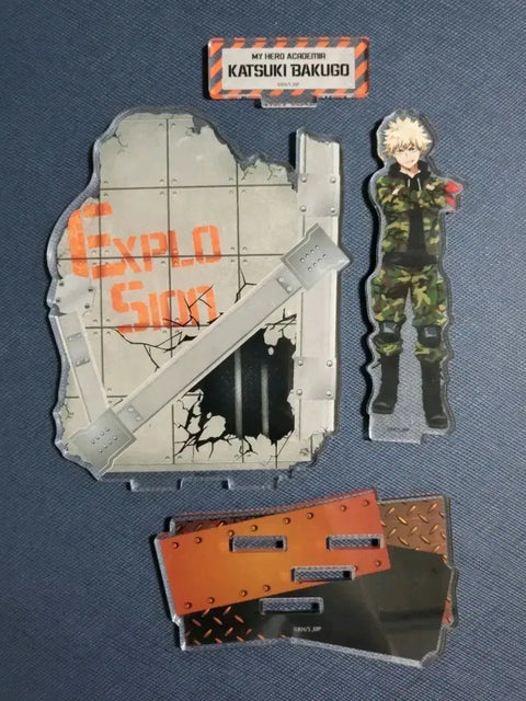 Đồng phục quân đội My Hero Academia Bakugo Acrylic