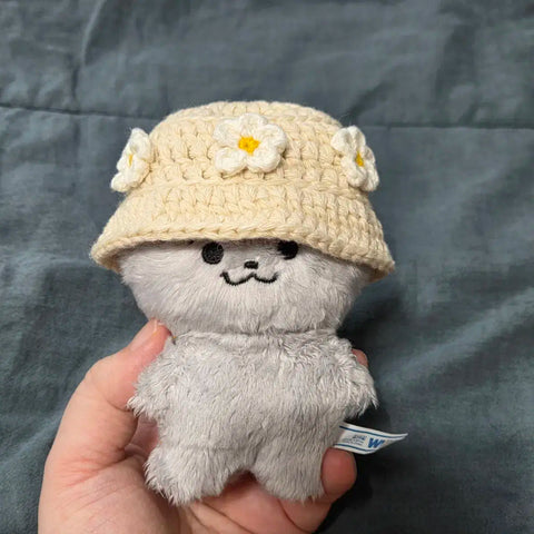 Mũ len cho búp bê 10cm