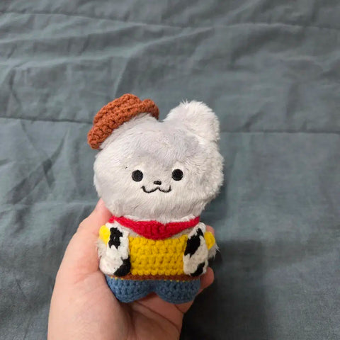 10cm doll knitted clothes Toy Story Woody