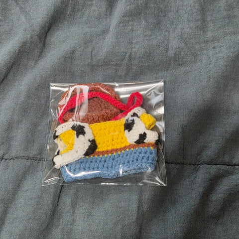 10cm doll knitted clothes Toy Story Woody