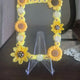 Handmade sunflower "top-kkude" (deco-toploader) for fangirling/fanboying for sale.
