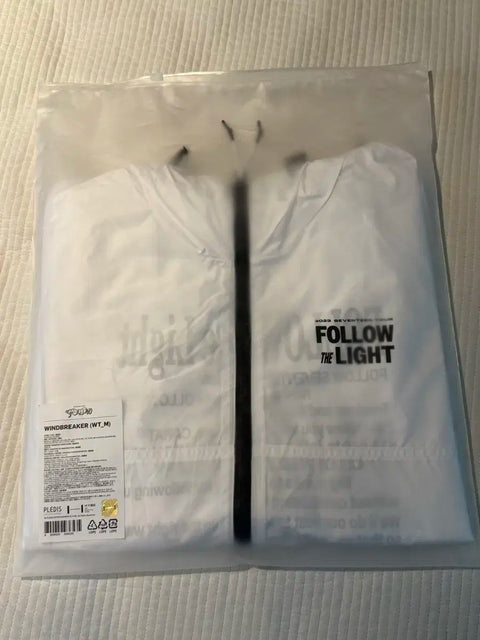 Seventeen Follow Concert MD Windbreaker, size M, new