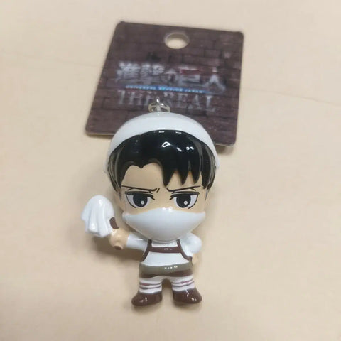 Attack on Titan Levi Cleaning Keychain USJ Limited