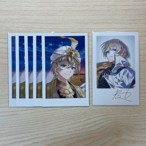 Nijisanji Voltaxion Fura Kanato Arabian Cheki Welcome Cheki Rare