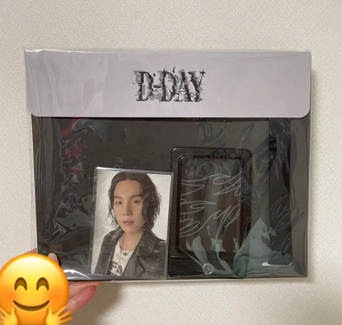 BTS Bangtan Boys Suga Yoongi D-Day D-Day Merch Mini Photocard Holder