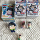Batch) Osomatsu-san Osomatsu Todomatsu Choromatsu Keychain Clip Gacha Figure