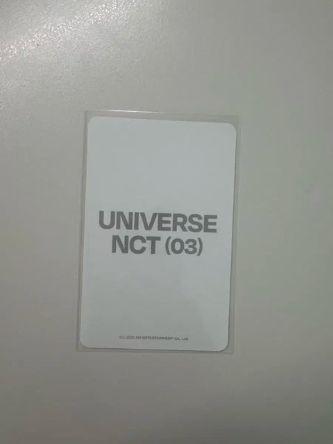 NCT Dream Jeno baseball uniform Jeno photocard Universe Random Pack transfer