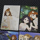 K-On! BIG Card Sticker Cute Girl