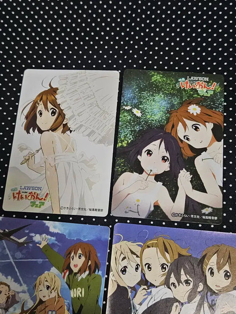 K-On! BIG Card Sticker Cute Girl