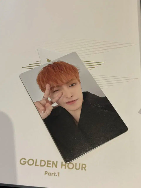 Ateez Hongjoong photocard