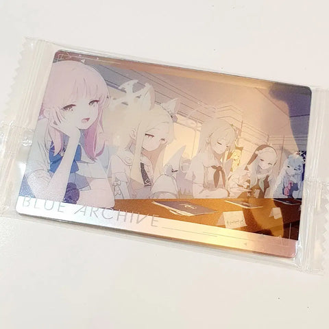 Blue Archive Card Wafers 4 Tea Party Manno-za Visual Card