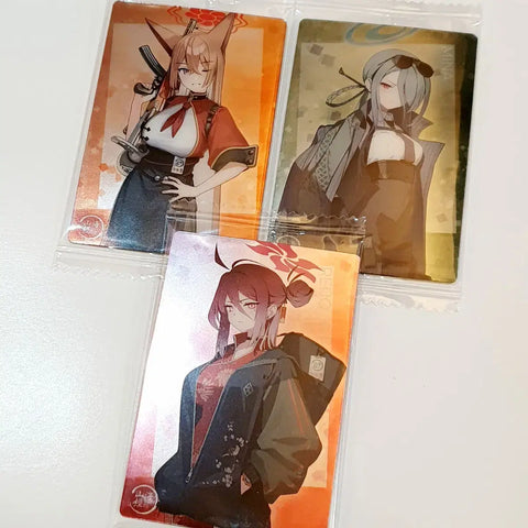 Blue Archive Card Wafers 2 Lumi Mina Reijo Shan Hai Jing Set