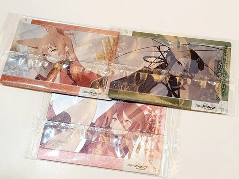 Blue Archive Card Wafers 2 Lumi Mina Reijo Shan Hai Jing Set