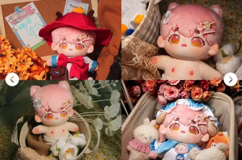Non-attribute Pink Cotton Doll Taotao Macaron 20cm