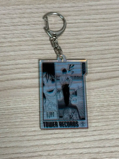 Sakamoto Days Tower Records Nagumo Hologram Móc khóa