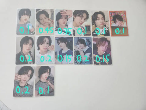 BXMD Sungho, Riwoo, Jaehyun, Taesan, Leehan, Woonhak photocard